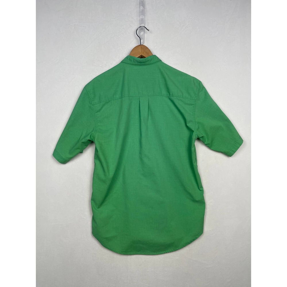 Vintage Bugle Boy  Spirit‎ of Wilderness Green Button up shirt size Medium - Picture 5 of 5